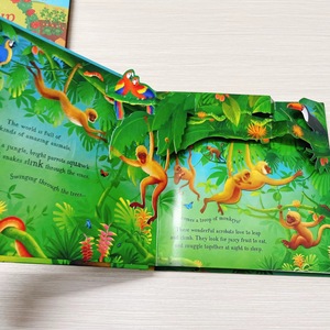 Livre <span class=keywords><strong>pop</strong></span>-<span class=keywords><strong>up</strong></span> pour enfants, livre anglais tridimensionnel à pages à rabat, jouet pour jeunes enfants, livre d'images - Product Image 4