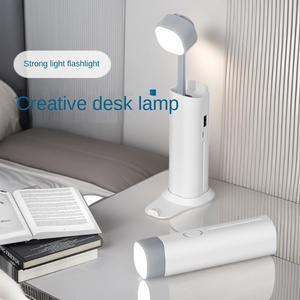 <b>Folding</b> LED Eye <b>Desk</b> Lamp Outdoor Flashlight USB Charging <b>Desk</b> Lamp Emergency Power Bank Mobile Phone Holder - Product Image 4