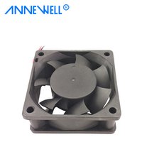 Haut régime CFM 60mm 3 pouces 12v ordinateur alimentation et onduleur refroidisseur 6025 échappement industriel DC Brushless 60*60*25mm ventilateur de refroidissement