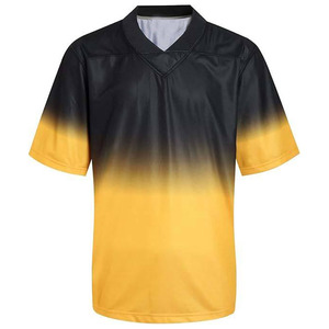 Camiseta de Fútbol Americano Profesional de Nuevo Diseño 2026, Mangas Cortas, Transpirable, Talla Grande, Tejido que Absorbe la Humedad - Product Image 1