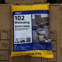 Sikaa 102 Waterplug Mortier Imperméabilisant à Prise Rapide Haute Efficacité – Écologique pour la Construction de Cuisines/Salles de Bain