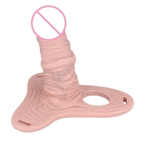 Hollow Horse <b>Dildo</b> Male Chastity Cage for Couple Wearable Penis Lock Device BDSM Adult Bondage Game Comfortable Strap on Sex Toy - Product Image 4
