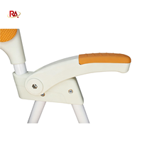 Vente directe usine – Chaise de douche et de toilette contemporaine pour personnes âgées, avec dossier et accoudoirs, capacité 180 kg, équipement de sécurité à domicile