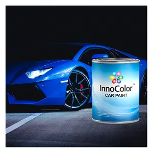 High Adhesion Power High Solid Acrylic Auto Refinish Spray Matte Black Car Paint