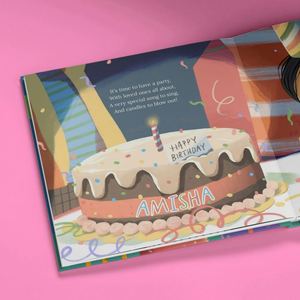 Livre promotionnel pour enfants, cartonné rigide, relié par couture, impression numérique couleur personnalisée, finition estampée à chaud, thème dessin animé éducatif - Product Image 2