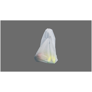 Bolsas de Plástico Blancas al por Mayor con Asas Tipo Chaleco y Empaque Plano Apilable para Suministro de Embalaje de Comestibles y Venta Minorista - Product Image 3