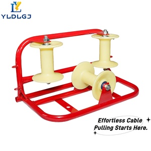 <span class=keywords><strong>Rodillo</strong></span> de Cable de Nylon de Tres Ruedas YILI Industrial, Estructura Tubular Resistente, Polea de Suelo <span class=keywords><strong>para</strong></span> Entrada Profesional de Tuberías Subterráneas - Product Image 6