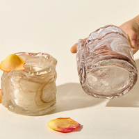 Vela Aromática AIKUN Premium Sense en Vaso de Vidrio Grueso, Hecha a Mano, con Diseño Artístico y Color