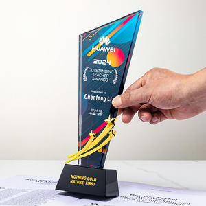 छोटे पुल नए डिजाइन अनुकूलित लोगो जिमनास्टिक फुटबॉल पुरस्कार क्रिस्टल हस्तशिल्प शिल्प धातु स्टार क्रिस्टल ट्रॉफी - Product Image 5