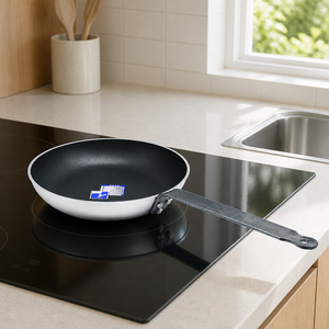 Poêle à frire moderne en alliage d'aluminium français avec une capacité de 2,0 à 3,0 L pour cuisinière à gaz et à induction - Product Image 3