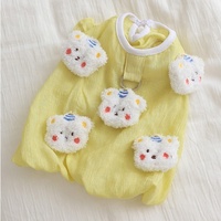 Summer Dog Cute Vest Pet Clothes T Shirt avec D Ring