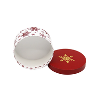 Boîte Cylindrique en Carton Biodégradable Personnalisée pour Noël, Boîte en Carton Ondulé pour Envoi Postal, Vente en Gros