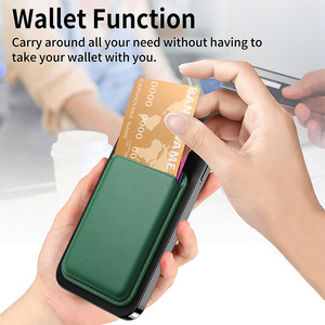Custodia di lusso con Logo personalizzato, portacarte magnetica, Magtic, in pelle, custodia per telefono, per <span class=keywords><strong>iPhone</strong></span> 17, Max 17, 16, 15, <span class=keywords><strong>14</strong></span>, 13 <span class=keywords><strong>Pro</strong></span> - Product Image 3