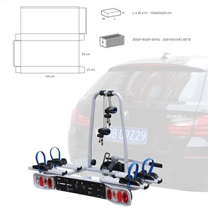 Nouveau design Monté Sur <span class=keywords><strong>Attelage</strong></span> Vélo Électrique Pour 2 Vélos Pour L'europe Chine usine - Product Image 4