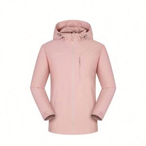 Design Soft <b>Shell</b> Jacket Windproof Motion Jacket Breathable Climbing SuitCustom Made Embroidery Long Sleeve Work Clothes - Product Image 6