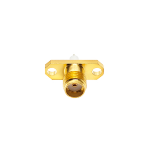 Conector SMA KF de Montaje en Panel de 2 Orificios con Forma de Diamante para Equipos de Prueba de RF y Dispositivos de Comunicación - Product Image 5