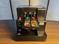 Impresora UV Plana A4 XP600, Nueva Impresora de Tarjetas, Tinta UV Flexible, Multifunción, Control Automático con Botones