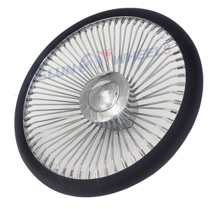 Volant à rayons chromé/doré forgé - Product Image 1