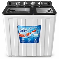 Lave-linge semi-automatique à double cuve 10KG 15KG 20KG à chargement par le haut avec essoreuse 220V 50Hz, vente chaude en Afrique, OEM