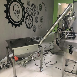 KinYo Stainless Steel 304 810w Factory Vibrating Hopper Inclined <strong>Screw</strong> Conveyor <strong>Auger</strong> <strong>Feeder</strong> - Product Image 2