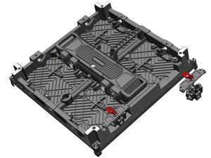 Pantalla LED para Exteriores P3.906 a Todo Color, Resistente al Agua IP65, Alto Brillo, Gabinete OEM, SDK Bienvenida - Product Image 2