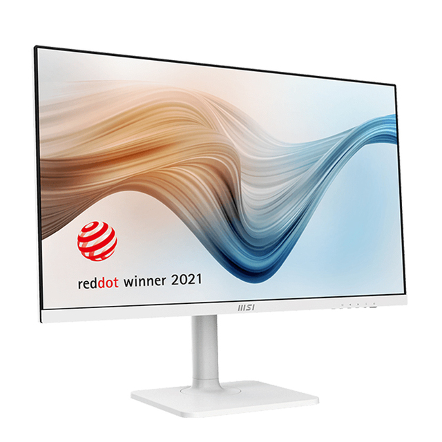 MSI Modern MD271PW 27" Inch 1920 X 1080 Full HD IPS 75Hz IPS White Business Monitor Display with TUV Certified