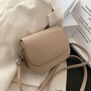 Bolsos de Cuero PU al por Mayor de Fábrica I-0595, Bolso de Mano de Diseñador con Cierre de Cremallera y Botón, Precio Económico, Color Puro, Bolso de Hombro - Product Image 3