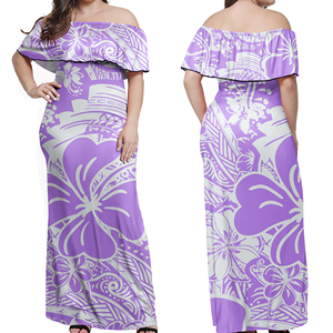 <span class=keywords><strong>Abito</strong></span> da donna <span class=keywords><strong>Vintage</strong></span> senza spalline in stile viola <span class=keywords><strong>rosso</strong></span> polinesiano con stampa tribale personalizzato Plus Size per festa Maxi <span class=keywords><strong>abito</strong></span> da donna - Product Image 1