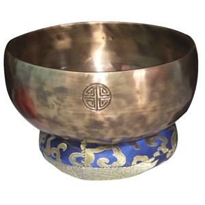 Bol chantant d'oculture tibétaine en cuivre brut, <span class=keywords><strong>instrument</strong></span> <span class=keywords><strong>de</strong></span> sonothérapie pour <span class=keywords><strong>la</strong></span> méditation et <span class=keywords><strong>la</strong></span> relaxation, avec marteau - Product Image 5