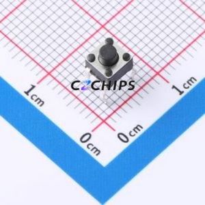KH-4.5X4.5X4.3H-TJ Tactile Switch Through hole Component (THT)-4P,4.5x4.5mm Switch 4.5mm 4.5mm 4.3mm - Product Image 1