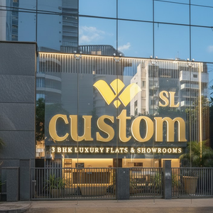 Enseigne lumineuse 3D personnalisée, <span class=keywords><strong>lettres</strong></span> illuminées, étanches, logo publicitaire pour entreprise, enseigne rétroéclairée en acrylique pour boutique - Product Image 1
