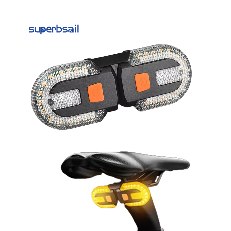 De vélo intelligent avec clignotants et feux de freinage, klaxon De vélo intelligent avec clignotants et feux de freinage, klaxon