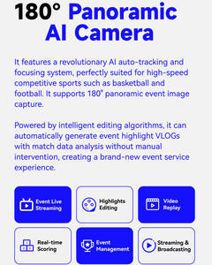 Sistema de Cámara Deportiva con Seguimiento por IA para Fútbol, Grabación de Video <span class=keywords><strong>en</strong></span> Alta Definición 4K, Transmisión <span class=keywords><strong>en</strong></span> <span class=keywords><strong>Vivo</strong></span> - Product Image 6