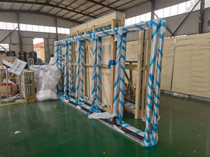 Présentoir de supermarché personnalisé pour chambre froide porte vitrée avec cadre de porte réfrigéré pour marcheur dans un congélateur plus frais - Product Image 3