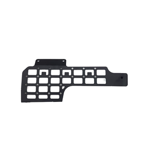 Estante de red de almacenamiento del lado del pasajero de la camioneta para <span class=keywords><strong>FORD</strong></span> <span class=keywords><strong>Bronco</strong></span> 2021 panel molle de aluminio todoterreno para piezas <span class=keywords><strong>Bronco</strong></span> 2023 - Product Image 1