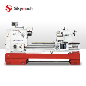 CA6280B 헤비 듀티 정밀 엔진 선반 침대 경화 접지 가이드 웨이 금속 가공 선반 - Product Image 1