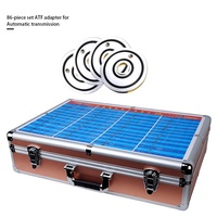 Adaptateur pour machine de rinçage ATF, connecteur de changement de liquide de transmission automatique, matériau en alliage d'aluminium, 110 pièces