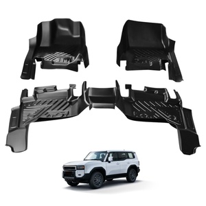 Protector de Alfombra Decorativo para Interiores de Automóviles de Alta Calidad, Tapetes de TPE 5D para Toyota Prado - Product Image 4