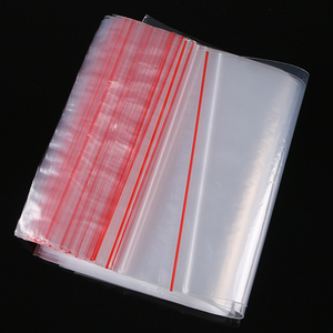Waterproof Airtight Food Packaging Plastic Bag Reclosable PE Poly Bags <strong>Transparent</strong> Zip <strong>Sachets</strong> With Resealable Zipper - Product Image 6