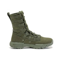 Bottes de randonnée en cuir pour hommes, bottes de sécurité à embout d'acier, bottes de travail tactiques pour hommes, bottes tactiques imperméables pour le désert, bottes de combat