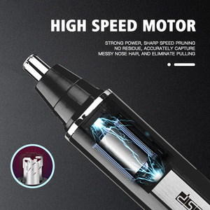 Recortador de pelo de nariz Dsp 3 en 1, recargable por USB, de bajo ruido, para hombres y mujeres - Product Image 4