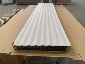 Panneau mural acoustique en placage de chêne naturel, 21 mm, <span class=keywords><strong>MDF</strong></span>, grain de bois, insonorisant, pour la décoration du salon - Product Image 6