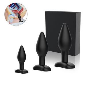 Fabriek Groothandel Anale Plug Siliconen Anale Training Kit Seksspeeltjes Dilatator Multi Size Butt Plug Anale Speelgoed Voor Man Vrouwen - Product Image 3