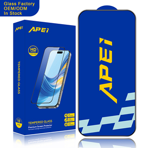 9H Độ Cứng Cao Trong Suốt Bảo Vệ Màn Hình Cho iPhone 15/16/17 Pro Max Đối Với Samsung Drop Bảo Vệ Đổ Lớp AAA Điện Thoại Di Động - Product Image 1