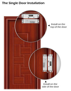 Serratura Elettronica Intelligente per Porte, Sistema di Controllo Accessi 12V NC Fail Safe, Elettroserratura a Catenaccio - Product Image 4