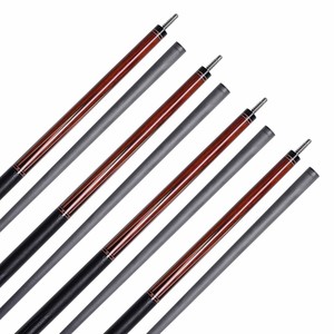 Cueelf <span class=keywords><strong>Cocobolo</strong></span> con empuñadura de cuero de lagarto de ébano Taco de billar de alta calidad de 58" - Product Image 5