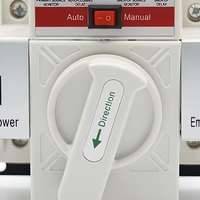 Commutateur de transfert automatique à double alimentation certifié CE ZGNALI ATS NLQ1-63 2P/4P 63A 6kA Capacité de coupure 220V/400V Auto Manuel