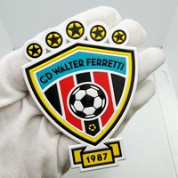 Patch en TPU de haute qualité, 3D, doux, durable, étiquette en TPU personnalisée, logo en TPU haute fréquence, transfert thermique pour votre propre marque