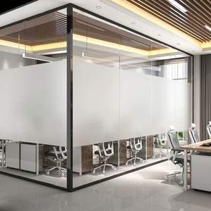 <span class=keywords><strong>Film</strong></span> de fenêtre à adhérence statique, verre dépoli pour la confidentialité, bureau, salle de bain - Product Image 1