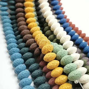 Perles <span class=keywords><strong>de</strong></span> roche <span class=keywords><strong>de</strong></span> <span class=keywords><strong>lave</strong></span> naturelle 5X8/10x15mm <span class=keywords><strong>pierre</strong></span> volcanique multicolore perles <span class=keywords><strong>en</strong></span> <span class=keywords><strong>vrac</strong></span> pour collier à faire soi-même Bracelets boucle d'oreille fabrication <span class=keywords><strong>de</strong></span> bijoux - Product Image 3